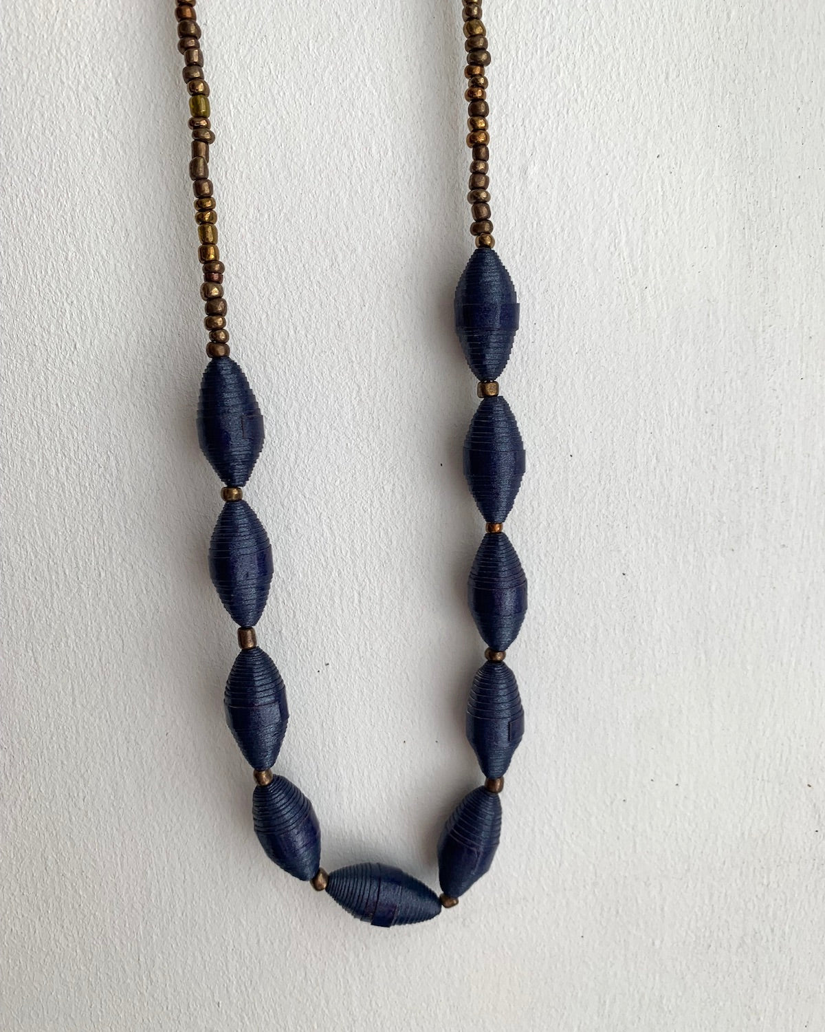 ON SALE - Swiss Blue Topaz Faceted Rondelle Beads Necklace